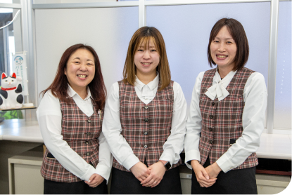 社員が長く働き続けるために、大切にしていること。